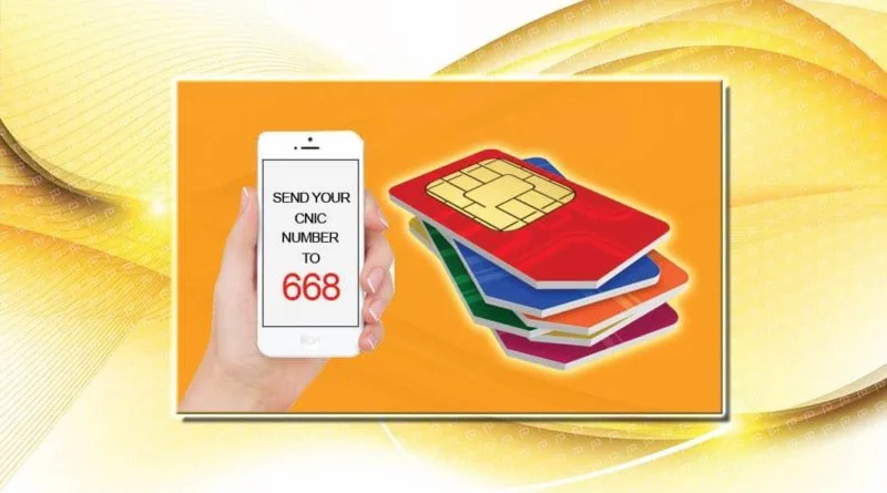 PTA 668 SIM INFORMATION - CHECK SIMS ON CNIC