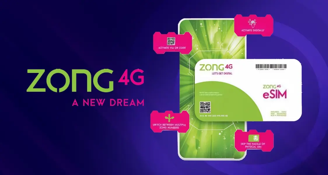 ZONG ESIM SETUP & ZONG ESIM ACTIVATION IN PAKISTAN