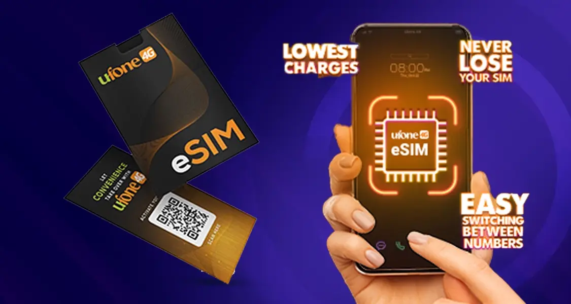 ufone esim setup, ufone esim activation